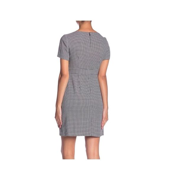 Eliza J houndstooth ruffle dress size 14 - Picture 3 of 7